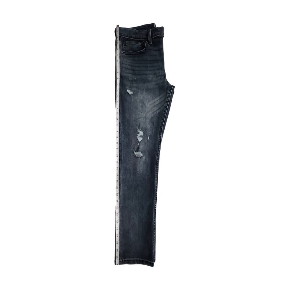 Art Class Youth Super Skinny Pants Size 16 Blue Y2K Style - Picture 4 of 11
